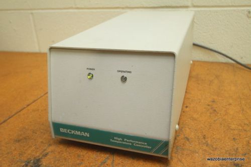 BECKMAN HIGH PERFORMANCE TEMPERATURE CONTROLLER