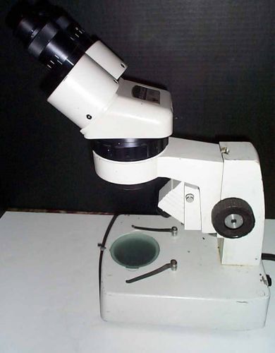 Parco (Meiji) EMZ Stereozoom Microscope 8-45X dual illumination desktop stand