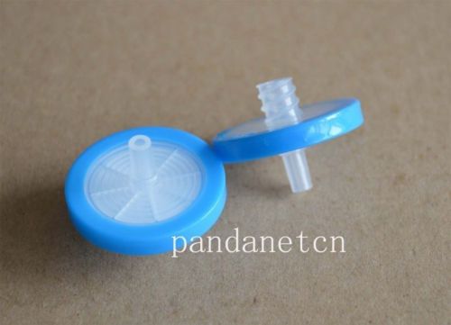 20pcs Micro PES Blue  Syring Filters 25mm 0.45um non-sterilized