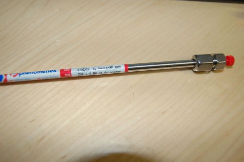 HPLC column Phenomenex Synergi Hydro-RP 4u  80A  250x4.6mm  , cat no 00G-4375-E0