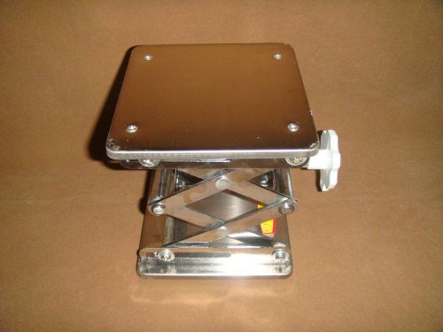 6&#034;X6&#034; Stainless steel lab jack laboratory jack lab support (lab instrument)