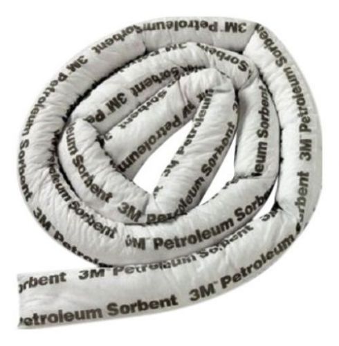 3M Petroleum Sorbent Mini-Boom T-12  12 Length x 3&#034; Width (Case of 4)