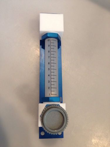 Parker Partek FM-1-3142 All Teflon Fluid Path Flowmeter 600ml/min Cc/min 1/4NPT