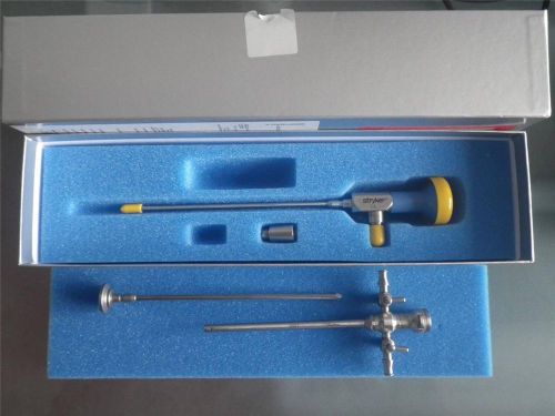 Stryker 4mm 30? deg 502-477-031 Autoclavable Arthroscope with Sheath and Trocar