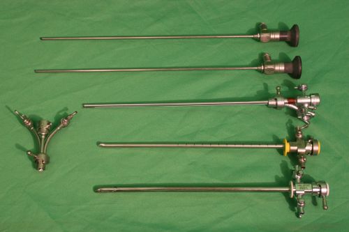 Karl Storz Cystoscopy Set (Scopes, Sheaths, Obturators, Bridge)