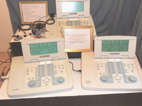 GSI-61 Clinical Audiometer, all new accessories, includes GSI Suite Software