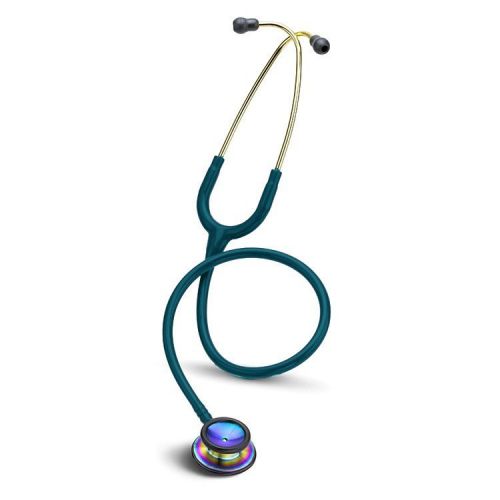 3M Littmann Classic II SE Stethoscope Caribbean Blue/Rainbow - Special Edition!