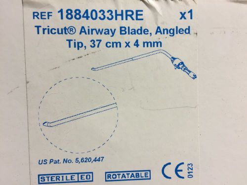 Medtronic 1884033hre tricut blade angled tip, 37cm x 4mm for sale