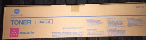 TN-312M 8938-703 GENUINE KONICA MINOLTA BIZHUB C300 C352 MAGENTA TONER CARTRIDGE