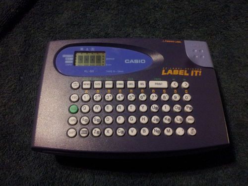 Casio EZ label Printer Label It!- Labeler