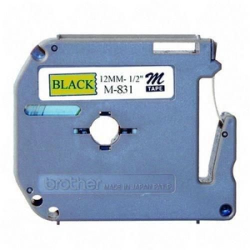 Brother m831 non-laminated tape cartridge - 0.5  x 26  - 1 x tape - golden for sale