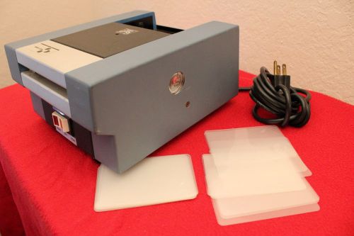 ID LAMINATING CARD MACHINE LAMINATOR MODEL 5000 MADE IN USA