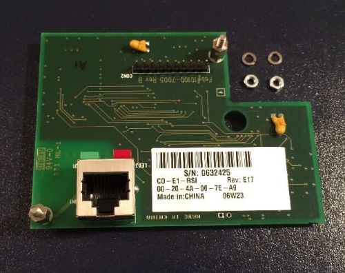 Original oem ethernet card for rsi handpunch 3000 &amp; 4000 tsi h 103 part en-200 for sale