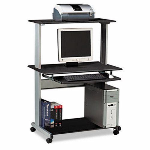 Mayline Multimedia Workstation, 36 3/4 w x 21 1/4 d x 50h, Anthracite (MLN8350MRANT)