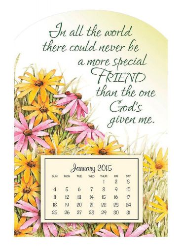 Miles kimball mini magnetic daisies calendar  for sale