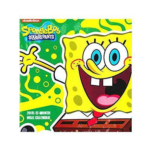 NEW Nickelodeon SPONGEBOB SQUAREPANTS Wall Calendar 2015