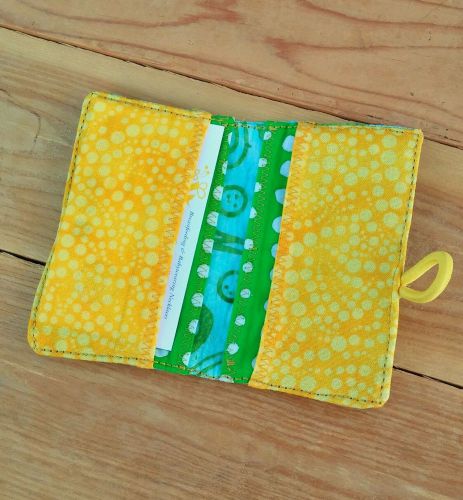 Handmade Business card holder; Wallet, Business Card Wallet, Gift Card Wallet