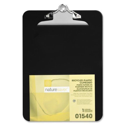 Nature Saver Recycled Clipboard - 1&#034; Capacity - 8.50&#034; X 12&#034; - Heavy (nat01540)