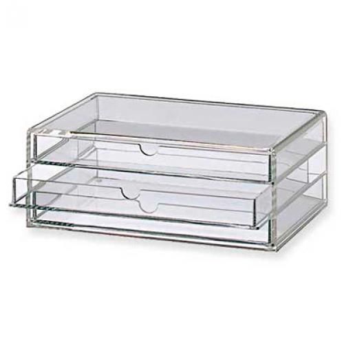 MUJI ACRYLIC CASE 3 DRAWERS 10.2 x 6.9 x 3.9 &#034; Japan 61485546