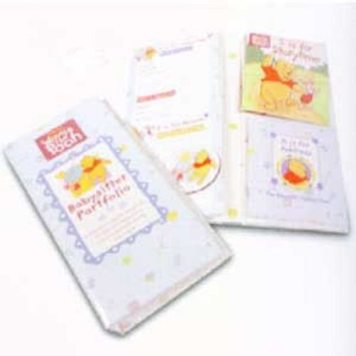 Winnie the Pooh Babysitter Portfolio Note &amp; Message Pad Address book Magnet New