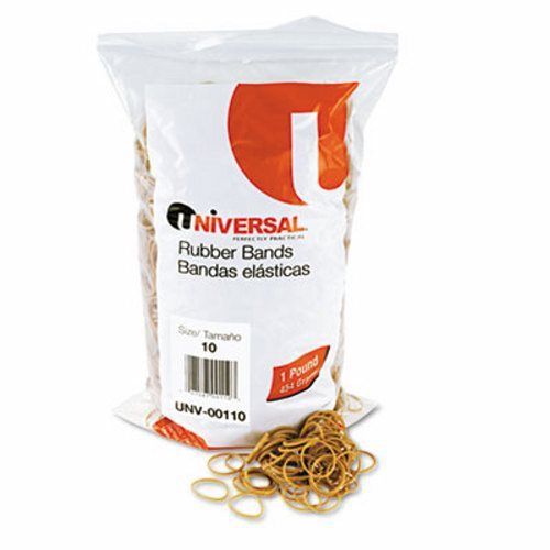 Universal rubber bands, size 10, 1-1/4 x 1/16, 3400 bands/1lb pack (unv00110) for sale