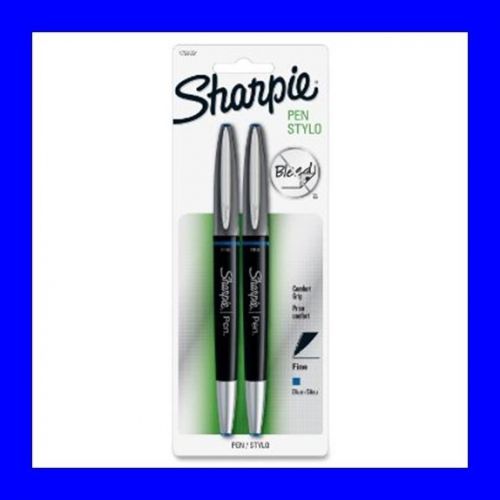 New Sharpie Pen Stylo Comfort Grip Pen set 1758051 Blue Ink Fine Point