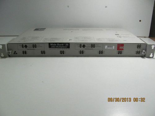 WIDE BANK 28 PORT DS3 MULTIPLEXER ( M# M3M1C00ARB ) TL1, RS-232, -48V [1-C003]