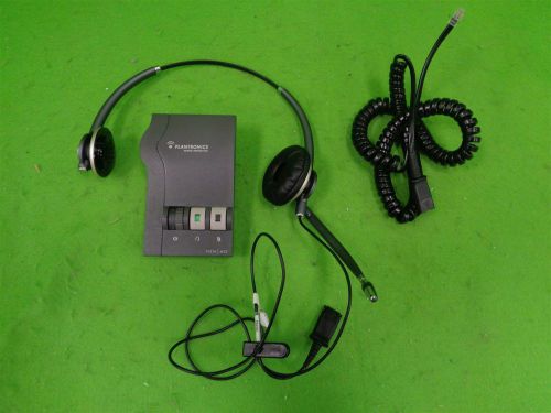 Plantronics Vista M22 Amplifier w/ Headset + QD Cable