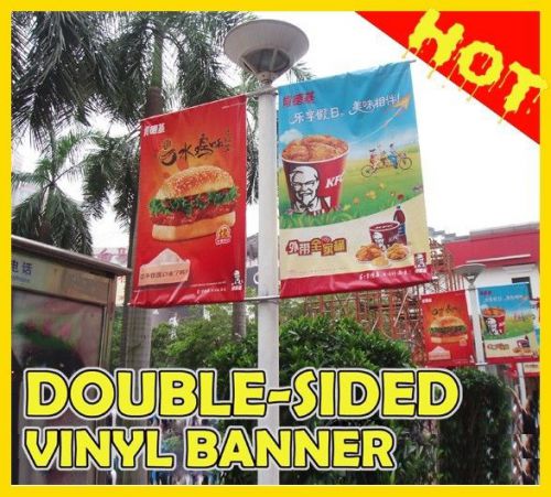 2x8ft Custom Double sided Printing Vinyl Banner Sign