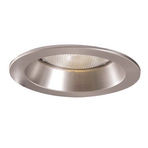 Halo 5000SN, 5&#034; Trim Splay Satin Nickel Trim and Satin Nickel Splay