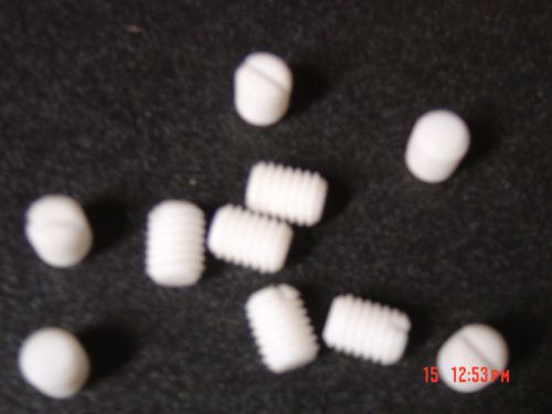 3/8-16 X 1/2&#034; PTFE ( Teflon ) Set Screws