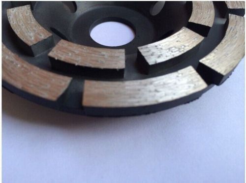 SALE! 125mm 6 inch Diamond sintered segment grinding grind  wheel blade 2 ROW