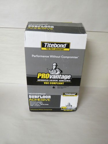 TITEBOND 5482 28 OZ. SUBFLOOR ADHESIVE CONSTRUCTION DECK WEATHERPROOF CASE OF 12