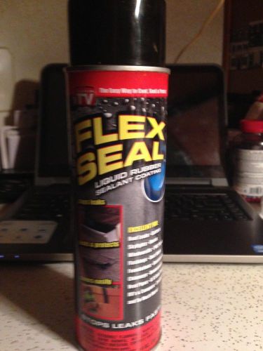 NEW FLEX SEAL FSR20 BLACK LARGE 14OZ  CAN LIQUID RUBBER SEALANT AS SEEN ON TV