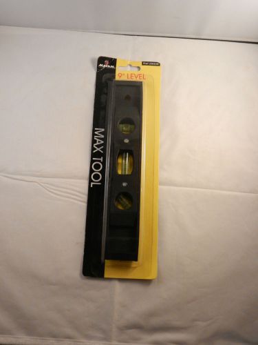 MAXAM MAX TOOL TORPEDO LEVEL &#034;NEW&#034; 9&#034;