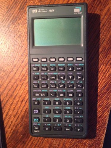 HP 48GX 128K RAM passed all tests Hewlett Packard Graphing Calculator