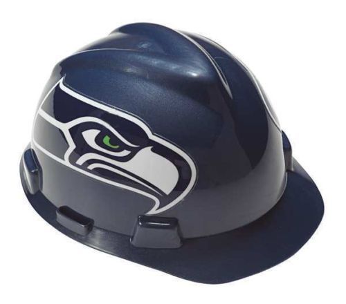 Msa 818410 officially licensed nfl v-gard hard hat- seattle seahawks for sale