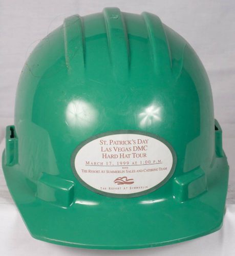 Bullard Hard Hat St Patrick&#039;s Day Las Vegas DMC Tour 1999 Resort At Summerlin