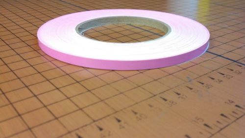 1/4&#034; x 150&#039; SELF ADHESIVE Vinyl SOFT PINK Rally Pin Stripe Tape PinStriping