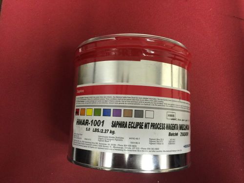 5 LB. SAPHIRA ECLIPSE MT PROCESS Offset Printing Ink MAGENTA  HEIDELBERG