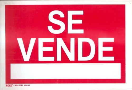 AUTO for sale sign PEEL-N-STICK- SE VENDE-SE VENDE POR EL DUENO - YOUR CHOICE