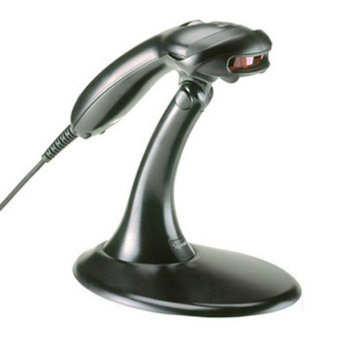 Metrologic MS9520 Voyager USB Laser Barcode Scanner With Stand-Black