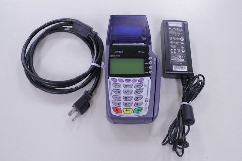 Verifone Omni 3730 credit card terminal machine swipe reader model 5100