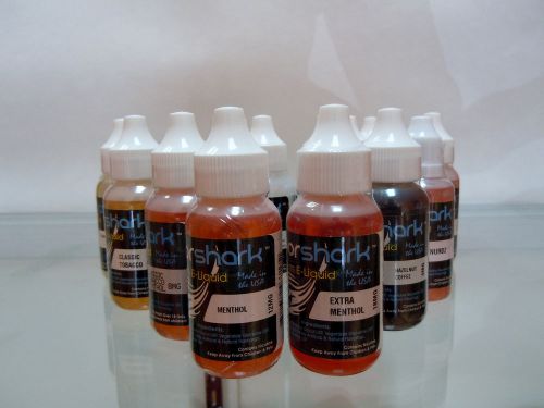 E-liquids Vaporizer Juice 30 ML-13 Flavors 100% USA-Vapor Shark