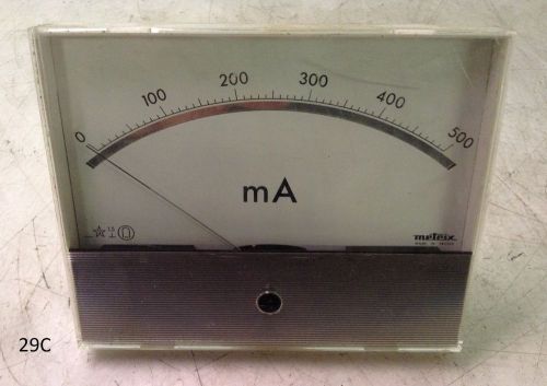 Metrix mA Gauge 0-500 Model PR120MPF