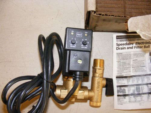 Speedair automatic drain valve 120 volt  1/2 inch pipe adjustable timing