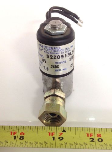 PETER PAUL ELECTRONICS SAFETY VALVE 52Z0913LSCB