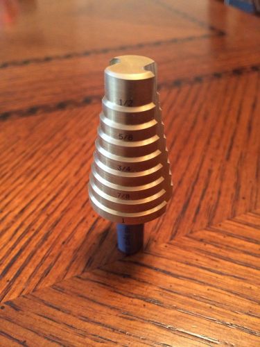 Bosch 8 In 1 Titanium Step Drill Bit 9/16&#034;-1&#034;