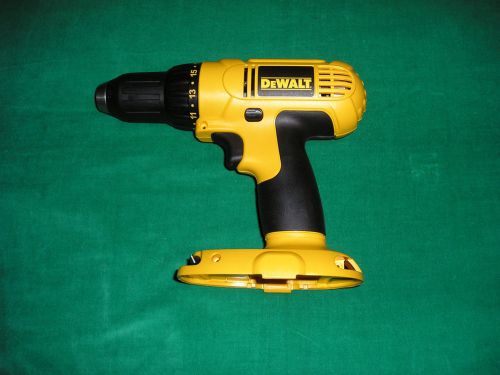 New 18 Volt Dewalt Cordless 1/2&#034; Drill/Driver &amp; Bag Model DC970