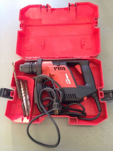 HILTI TE 5 HAMMER DRILL, with   BITS